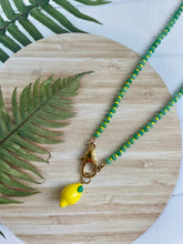 When Life Gives You Lemons Beaded Necklace