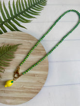 When Life Gives You Lemons Beaded Necklace