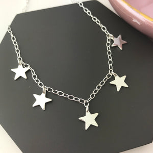 sterling silver star necklace