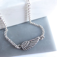 Sterling Silver Wing Bracelet