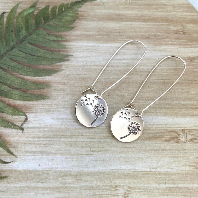 Sterling Silver Make A Wish Earrings